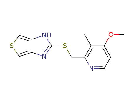 2-(4-Methoxy-3-methyl-pyridin-2-ylmethylsulfanyl)-1H-thieno[3,4-d]imidazole