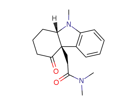 N,N-Dimethyl-2-((4aS,9aS)-9-methyl-4-oxo-1,2,3,4,9,9a-hexahydro-carbazol-4a-yl)-acetamide