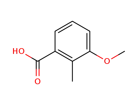 Molecular Structure of 55289-06-0 (3-Methoxy-2-methylbenzoic acid)