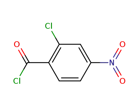 Molecular Structure of 7073-36-1 (2-CHLORO-4-NITROBENZOYL CHLORIDE)