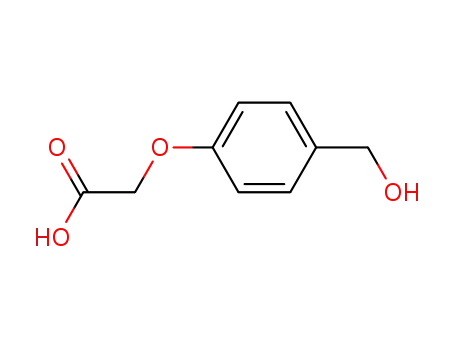 4-(Hydroxymethyl)phenoxyacetic acid cas no. 68858-21-9 98%