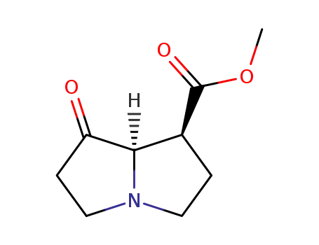 (1S,7aR)-7-Oxo-hexahydro-pyrrolizine-1-carboxylic acid methyl ester