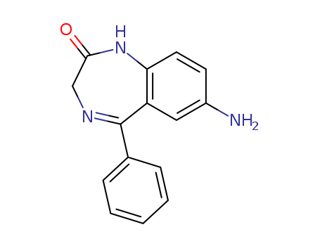 7-AMINO-1,3-DIHYDRO-5-PHENYL-2H-1,4-BENZODIAZEPIN-2-ONE