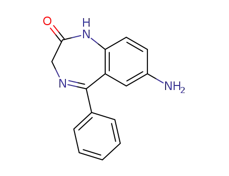 7-AMINO-1,3-DIHYDRO-5-PHENYL-2H-1,4-BENZODIAZEPIN-2-ONE