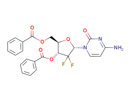 4-Amino-1-3,5-di-O-benzoyl-2-deoxy-2,2-difluoro-a-D-erythro-pentofuranosyl)-2(1H)-pyrimidinone