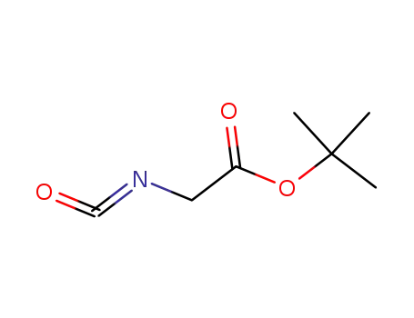 Molecular Structure of 113238-61-2 (Acetic acid, isocyanato-, 1,1-dimethylethyl ester)