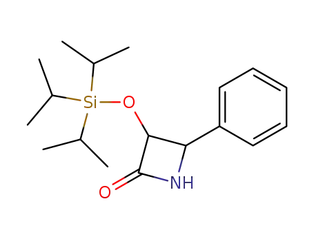 3-Triisopropylsilyloxy-4-phenylazetidin-2-one