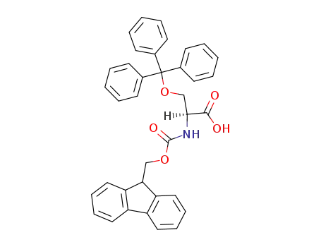 Molecular Structure of 111061-56-4 (Fmoc-O-trityl-L-serine)