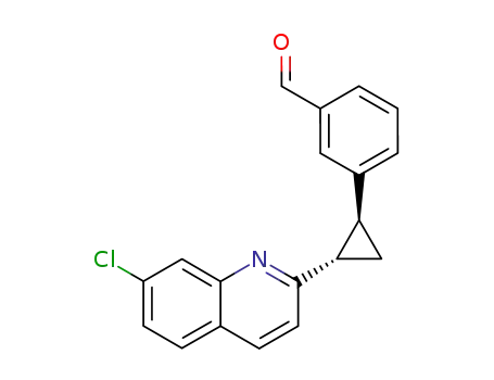 trans-3-<2-(7-chloro-2-quinolinyl)cyclopropyl>benzaldehyde