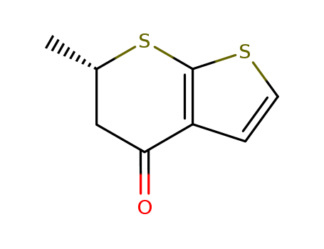 (6S)-5,6-Dihydro-6-methyl-4H-thieno[2,3-b]thiopyran-4-one(147086-79-1)