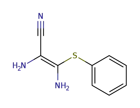 (2E)-2,3-diamino-3-(phenylthio)acrylonitrile