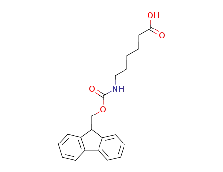 Molecular Structure of 88574-06-5 (FMOC-6-AMINOHEXANOIC ACID)