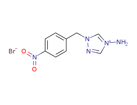 1H-1,2,4-Triazolium, 4-amino-1-[(4-nitrophenyl)methyl]-, bromide