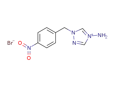 1H-1,2,4-Triazolium, 4-amino-1-[(4-nitrophenyl)methyl]-, bromide