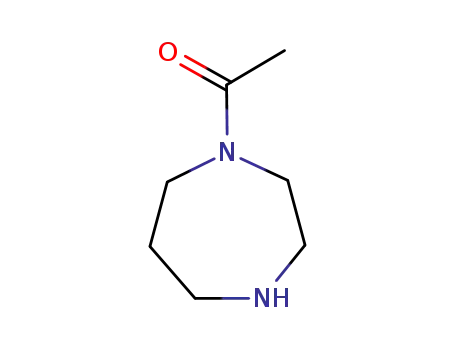 Molecular Structure of 61903-11-5 (N-Acetylhomopiperazine)