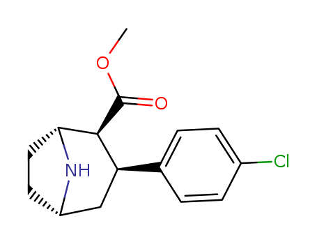 3-beta-(4-chlorophenyl)nortropane-2-beta-carboxylic acid methyl ester