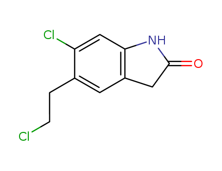 2H-Indol-2-one,6-chloro-5-(2-chloroethyl)-1,3-dihydro-(118289-55-7)