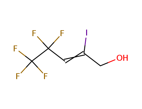 2-Penten-1-ol, 4,4,5,5,5-pentafluoro-2-iodo-