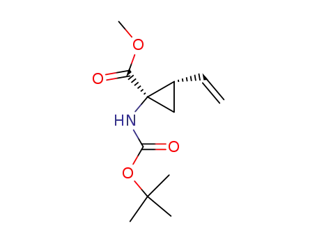 (1R,2S)-1-tert-butoxycarbonylamino-2-vinyl-cyclopropanecarboxylic acid methyl ester