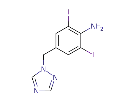 3,5-diiodo-4-aminobenzyltriazole
