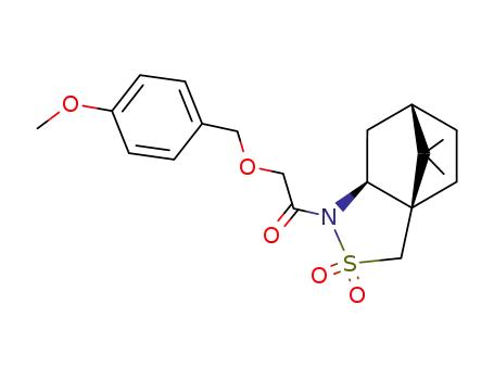 N-<<(p-Methoxybenzyl)oxy>acetyl>-2,10-camphorsultam