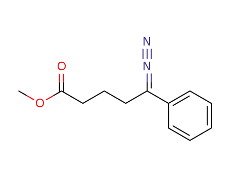 1-Phenyl-1-(3-(methoxycarbonyl)propyl)diazomethane