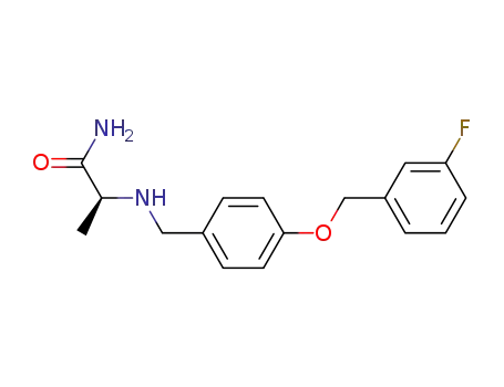 Molecular Structure of 133865-89-1 (Safinamide)