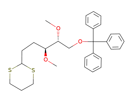 2-((3S,4R)-3,4-Dimethoxy-5-trityloxy-pentyl)-[1,3]dithiane