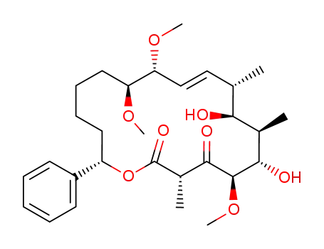 (E)-(3S,5R,6S,7R,8S,9S,12R,13S,18S)-6,8-Dihydroxy-5,12,13-trimethoxy-3,7,9-trimethyl-18-phenyl-oxacyclooctadec-10-ene-2,4-dione