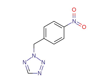 Molecular Structure of 144035-43-8 (2H-Tetrazole, 2-[(4-nitrophenyl)methyl]-)