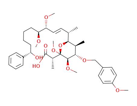 (17S)-17-hydroxy-5-O-(4-methoxybenzyl)-3-O-methyl-1,17-seco-1-soraphenic acid