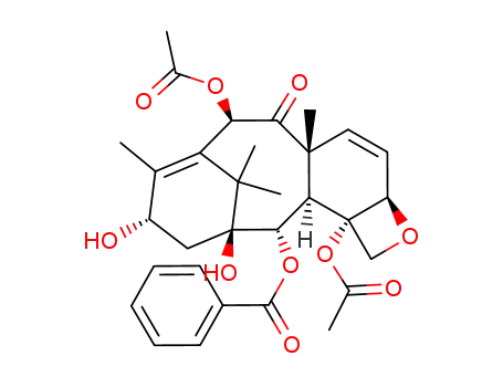 Molecular Structure of 158830-50-3 (Δ6,7-Baccatin III)