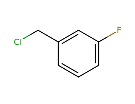 Molecular Structure of 456-42-8 (3-Fluorobenzyl chloride)