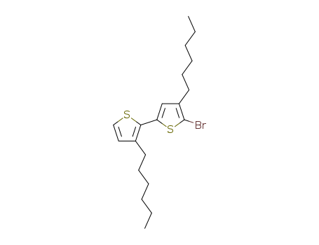 2,2'-Bithiophene, 5'-bromo-3,4'-dihexyl-