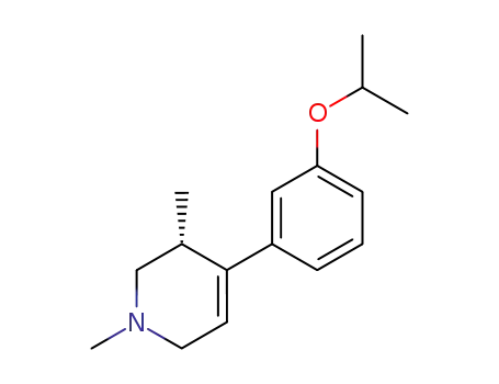 (R)-1,2,3,4-tetrahydro-1,3-dimethyl-4-<3-(1-methylethoxy)phenyl>pyridine