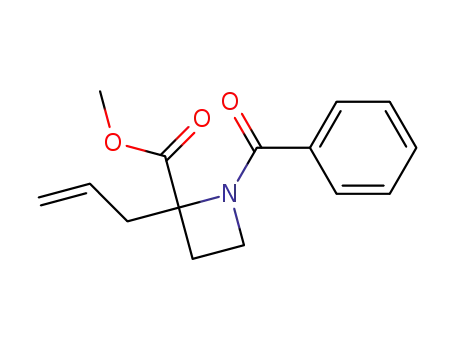 2-Allyl-1-benzoyl-azetidine-2-carboxylic acid methyl ester