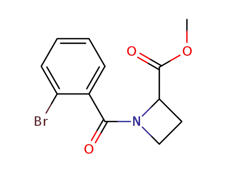 1-(2-Bromo-benzoyl)-azetidine-2-carboxylic acid methyl ester