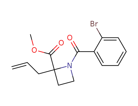 2-Allyl-1-(2-bromo-benzoyl)-azetidine-2-carboxylic acid methyl ester