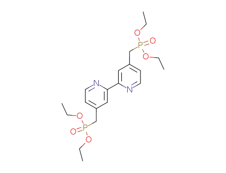 Molecular Structure of 176220-38-5 (4,4'-Bis(diethylmethylphosphonate)-2,2'-bipyridine)