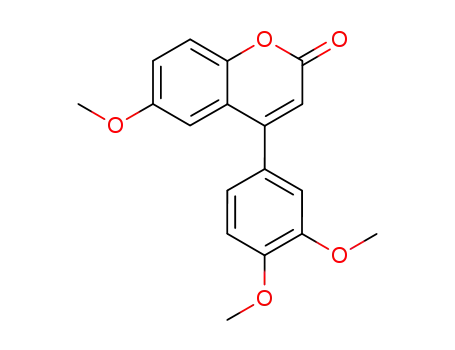 4-(3,4-dimethoxyphenyl)-6-methoxy-2H-chromen-2-one