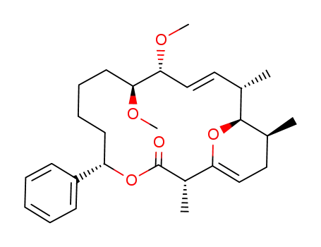 (E)-(2S,5S,10S,11R,14S,15R,16S)-10,11-Dimethoxy-2,14,16-trimethyl-5-phenyl-4,19-dioxa-bicyclo[13.3.1]nonadeca-1(18),12-dien-3-one
