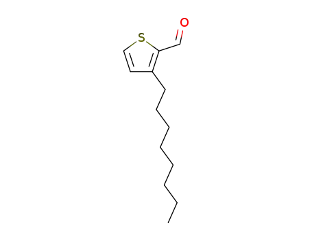 Molecular Structure of 924728-11-0 (2-Thiophenecarboxaldehyde, 3-octyl-)