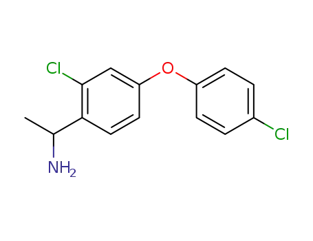 1-[2-Chloro-4-(4-chloro-phenoxy)-phenyl]-ethylamine