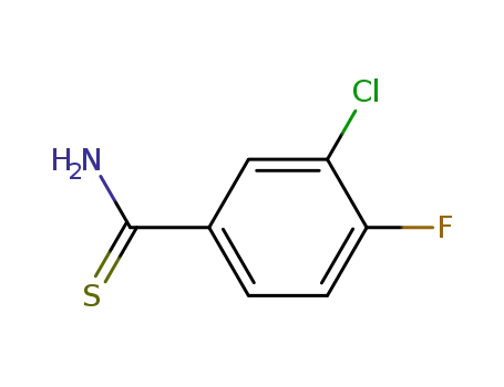 Benzenecarbothioamide,3-chloro-4-fluoro-