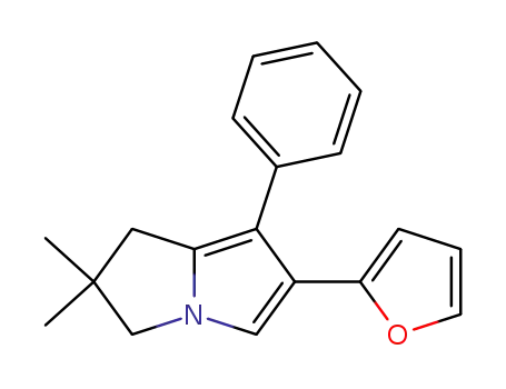 2,2-dimethyl-6-(furan-2-yl)-7-phenyl-2,3-dihydro-1H-pyrrolizine