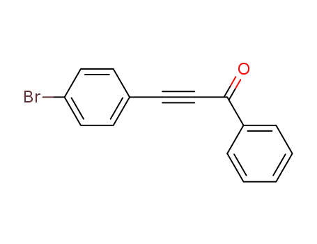 Molecular Structure of 39833-48-2 (2-Propyn-1-one, 3-(4-bromophenyl)-1-phenyl-)