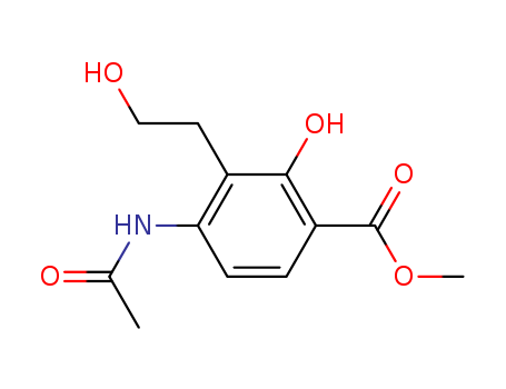 Methyl 4-acetaMido-2-hydroxy-3-(2-hydroxyethyl)benzoate
