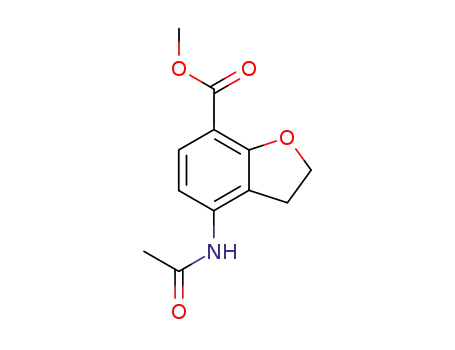 메틸 4-아세타미도-2,3-디히드로-1-벤조푸란-7-카르복실레이트