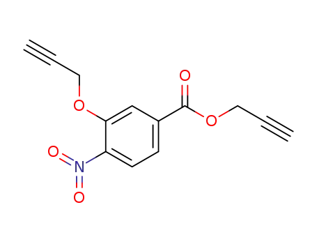 4-Nitro-3-prop-2-ynyloxy-benzoic acid prop-2-ynyl ester