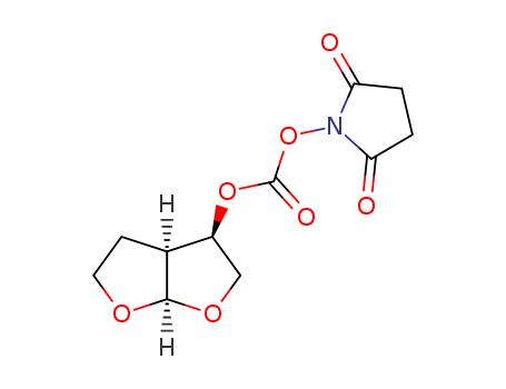 Carbonic acid 2,5-dioxo-1-pyrrolidinyl [(3R,3aS,6aR)-hexahydrofuro[2,3-b]furan-3-yl] ester